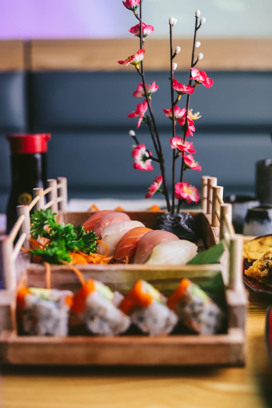 Spicy Salmon Roll at Sushi Panda SE Calgary